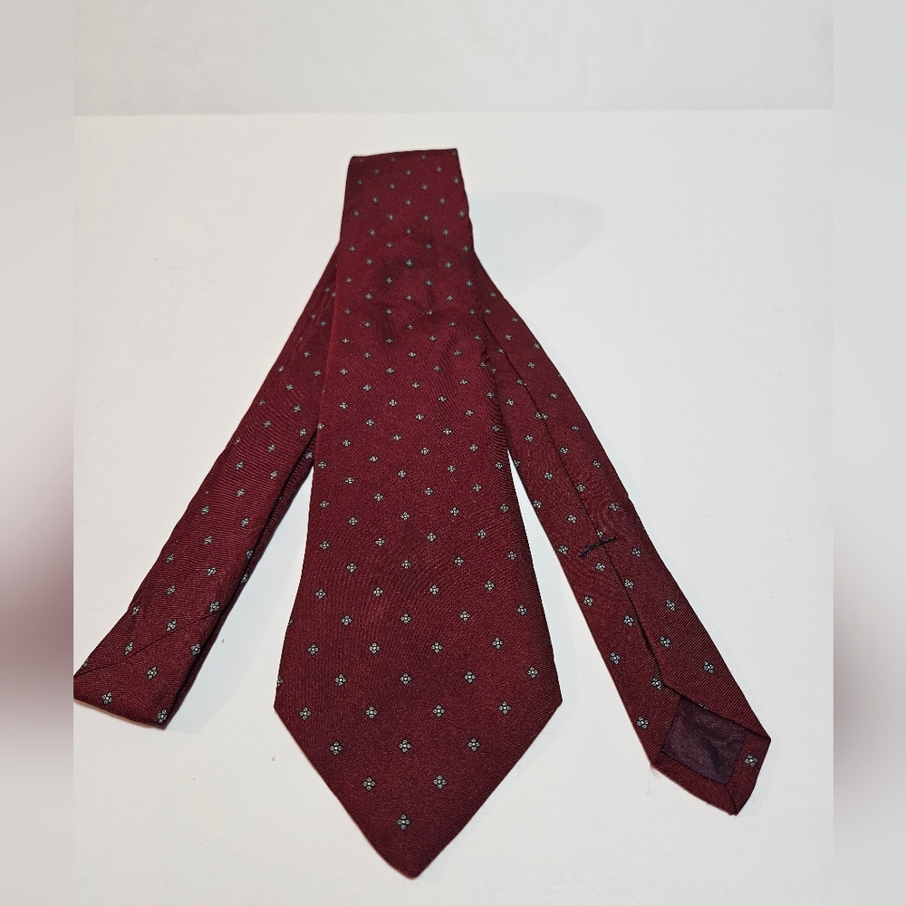 Allen Solly All Silk Men's  Neck Tie Red & Blue Size 3.5 X 56